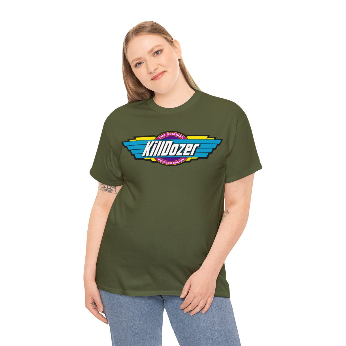 KillDozer Kill Dozer Unisex Heavy Cotton Tee Shirt T-shirt